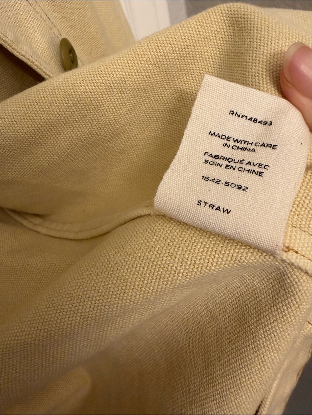 Doen Pascual Jacket in Straw - Picture 7 of 8